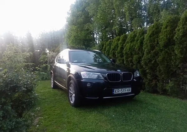 kraków BMW X3 cena 58000 przebieg: 140000, rok produkcji 2011 z Kraków